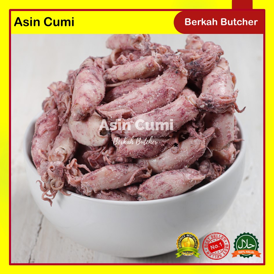 Ikan Asin, Cumi Asin, Jambal Roti, Peda Merah, Sepat, Teri Jengki, Tawes, Kere, Lapan - Berkah Butcher