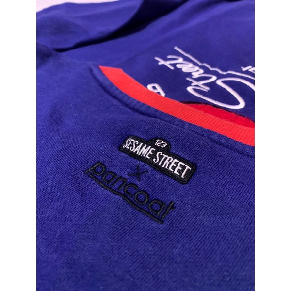 crewneck-pancoat X-sesame street.