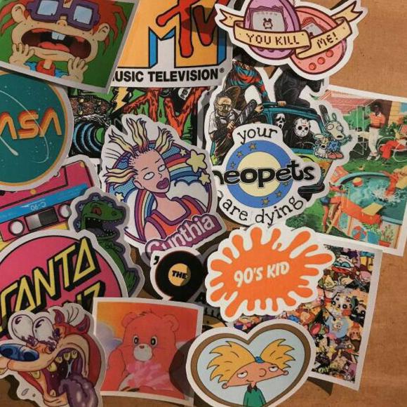 

ㅟ Sticker Pack 90's theme! も