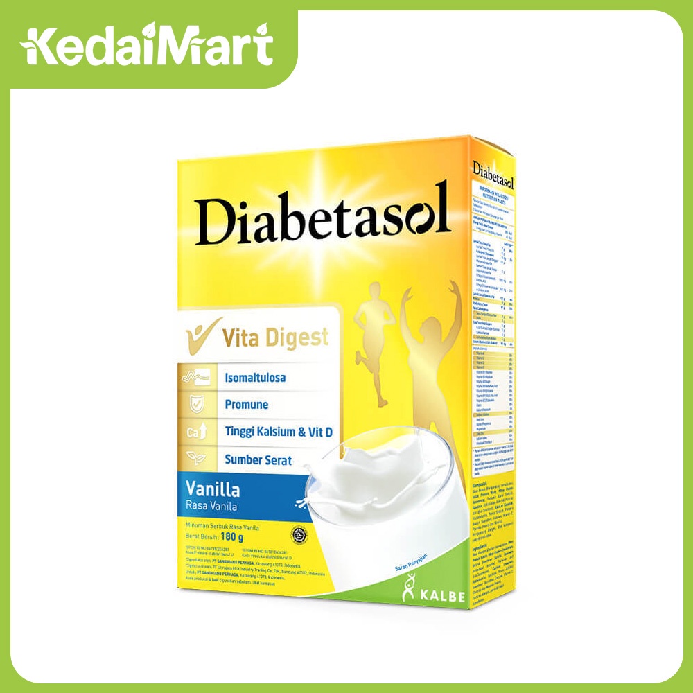 

Diabetasol Vanilla 180 Gram