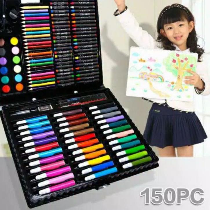 

☞☞ [ZDC] CRAYON ART SET 150 PCS PENSIL WARNA ALAT LUKIS
