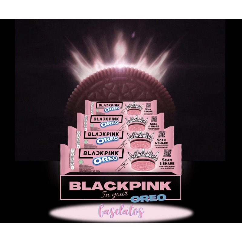 

[READY SIAP KIRIM]OREO X BLACKPINK ROLL 123.5gr[FREEGIFT]