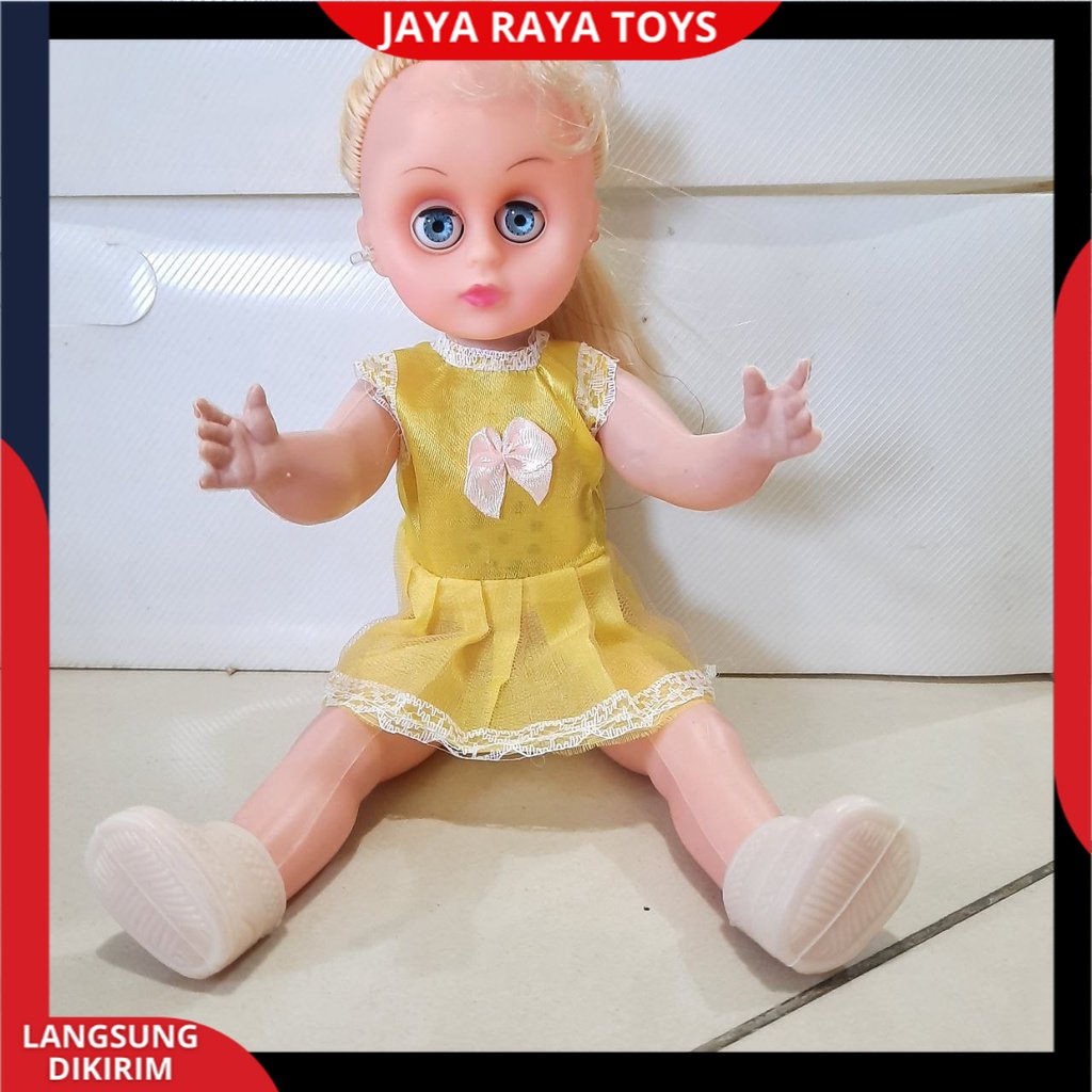 MAINAN BONEKA ANAK PEREMPUAN BONEKA BERSUARA DAN BERLAMPU ADA SISIR MODEL TERBARU