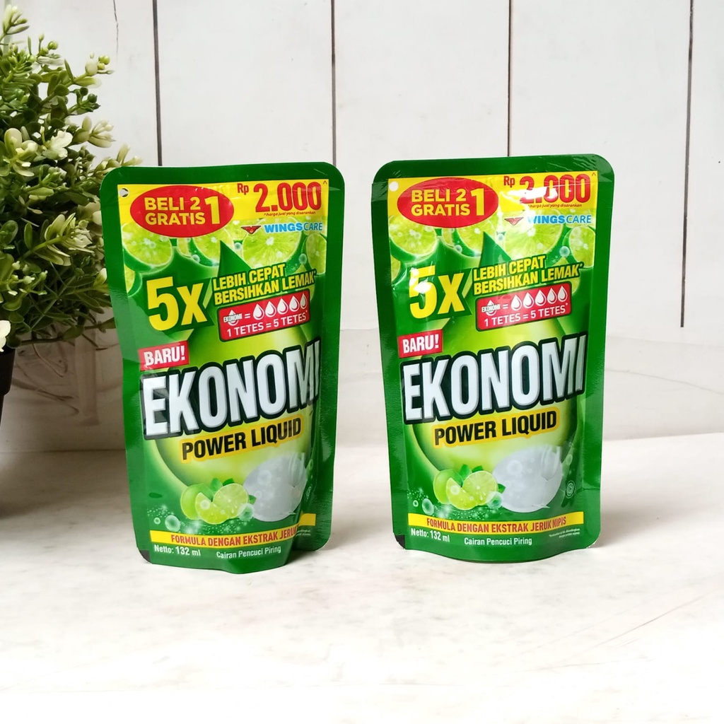 Ekonomi Power Liquid Jeruk Nipis 122ml Beli 2 + Gratis 1