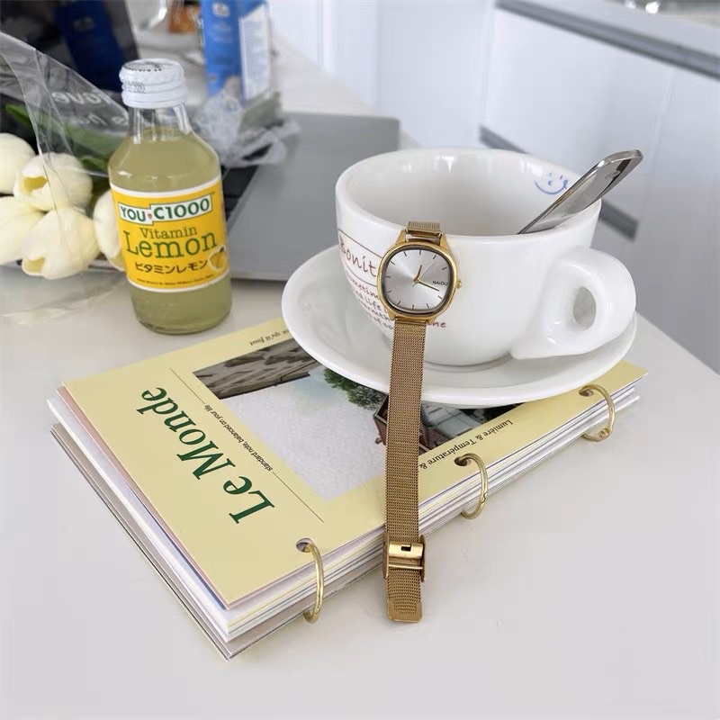KOOLEY Jam Tangan Naidu Stainless steel Import korea KY03