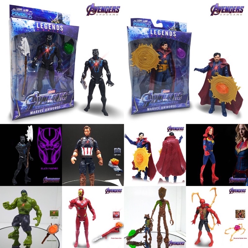 MAINAN FIGURE SUPERHERO AVENGERS INFINITY WAR LEGEND SERIES MINIATUR PAJANGAN KEREN