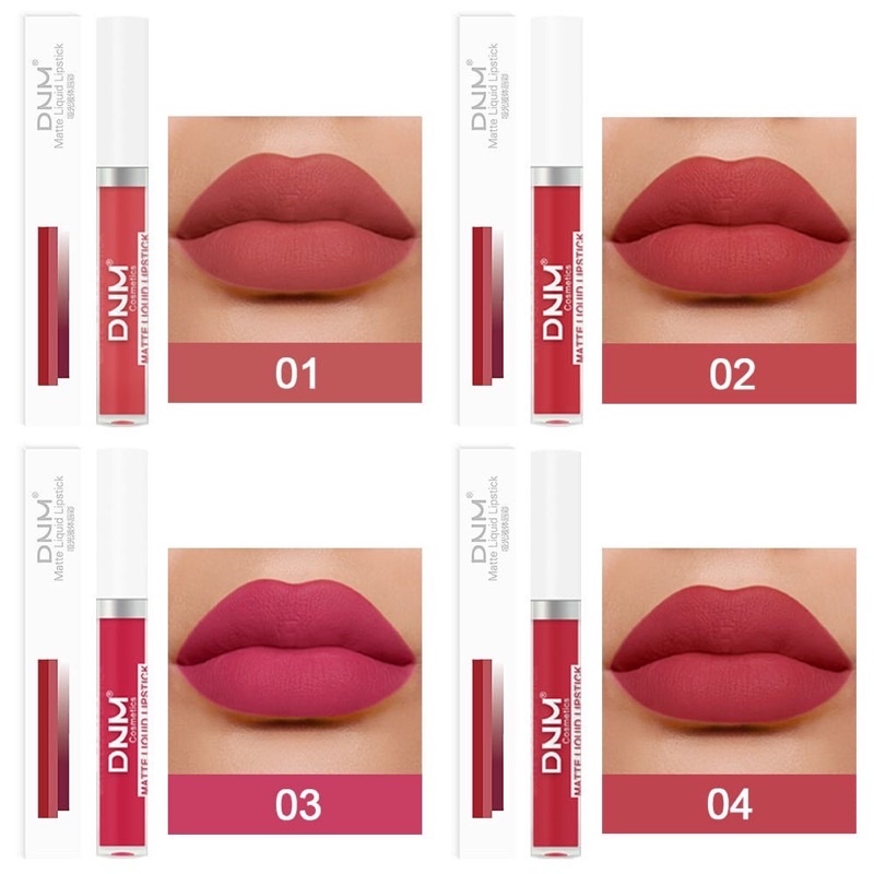 SUPER LENGKAP STOK 01-19 GRATIS ONGKIR TERMURAH PALING {Bisa kirim instant COD Medan Termurah}DNM MATTE LIPCREAM LIQUID LIPSTICK WATERPROOF &amp; LONG LASTING