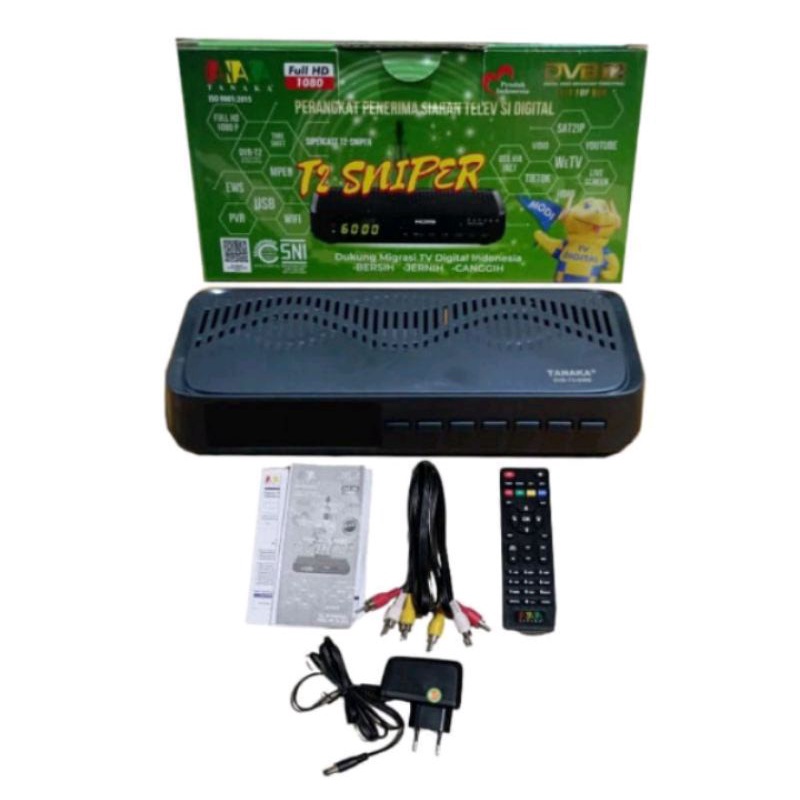 STB Digital DVB T2 Merk Tanaka Type T2 Sniper