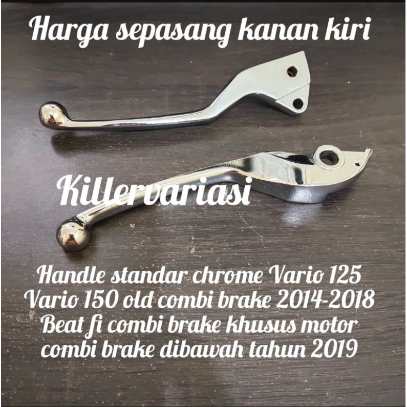 handle rem model standar chrome Vario 125 Vario 150 beat Cbs