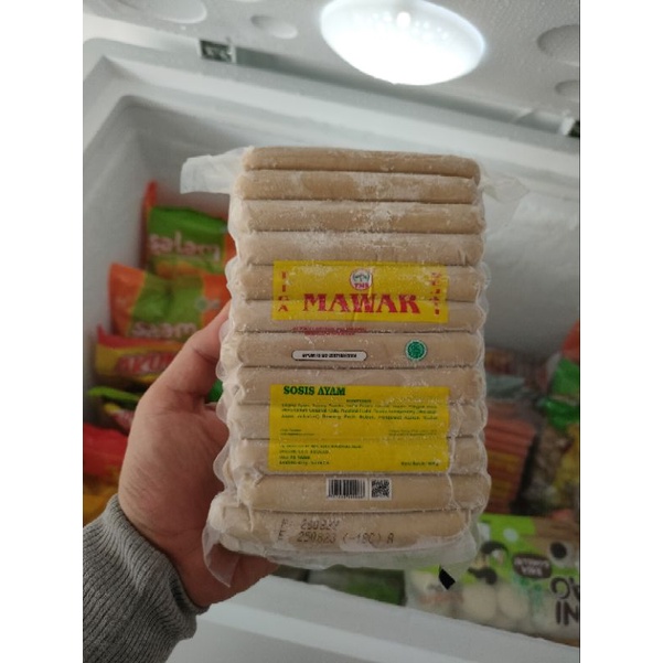 

sosis ayam mawar 800 gram