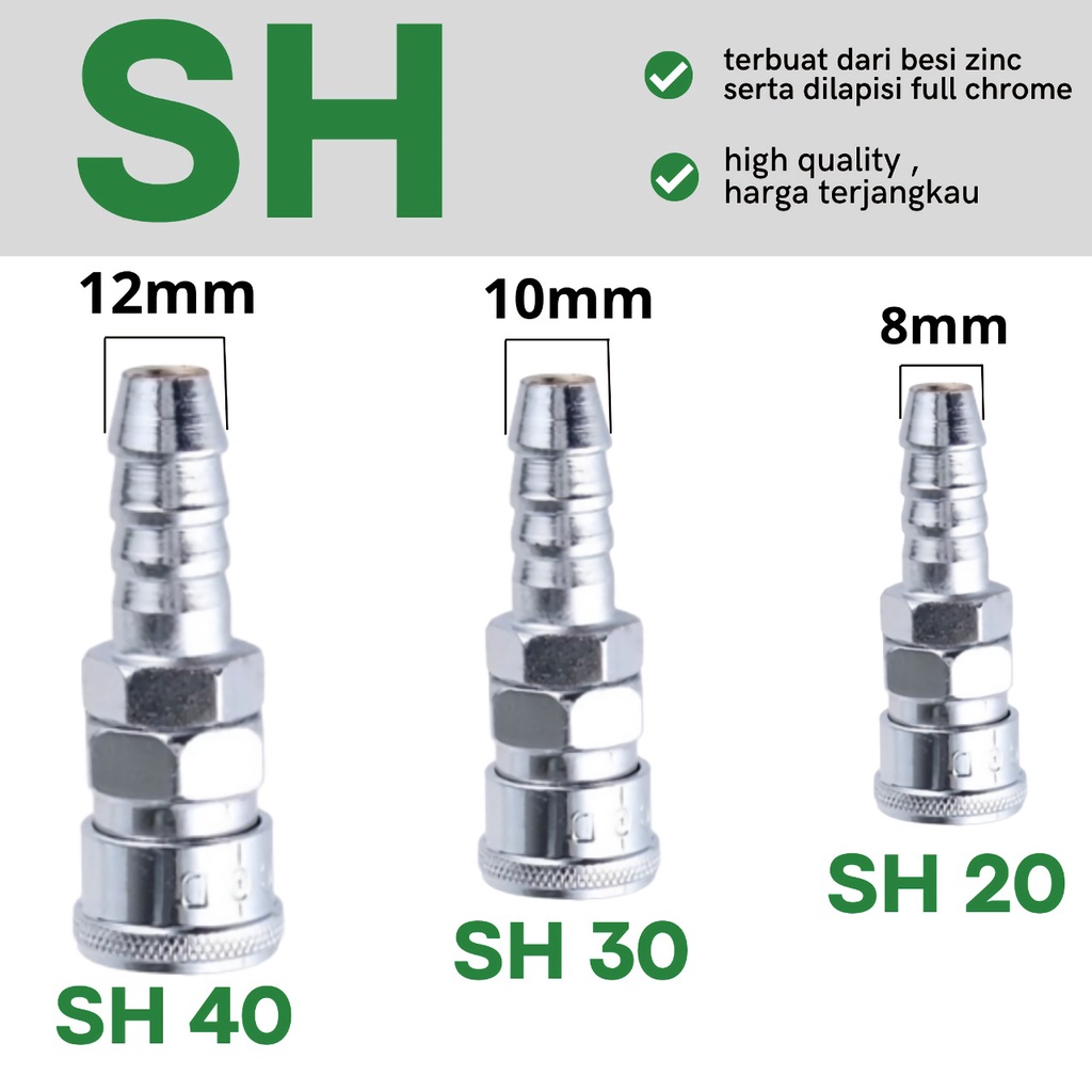 Quick coupler sambungan selang  PF  coupling PF  SAMBUNGAN SELANG ANGIN COUPLER SF PF SH PH SM PM