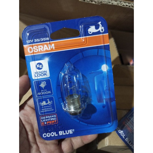 Osram H6 Lampu Depan Motor Halogen Bohlam Matic Bebek 35W 25W - 12 V