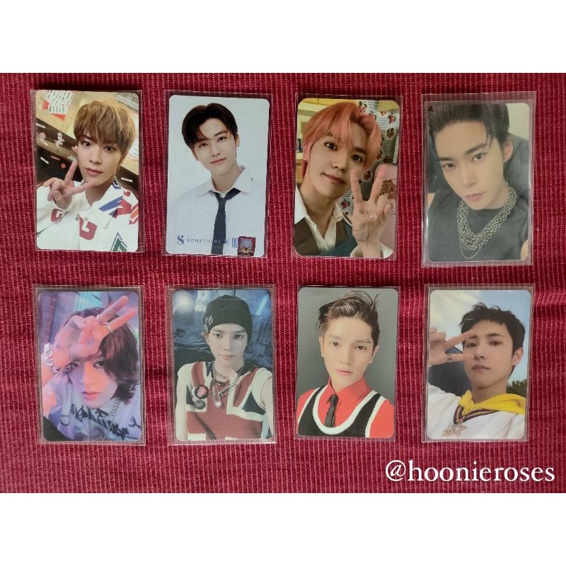 WTS PC NCT OFFICIAL MURAH jaemin somethinc yuta sg22 taeyong jewel classic renjun beatbox doyoung fa