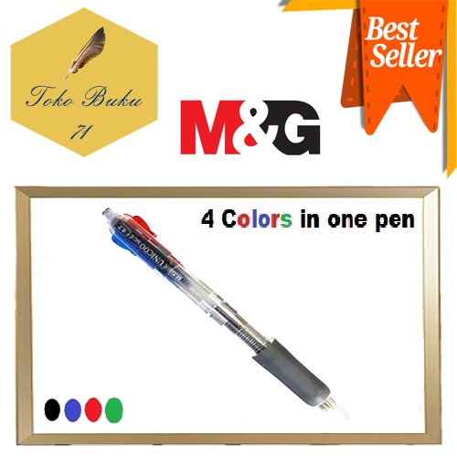 

PULPEN M&G 4 in 1/ PEN / PENA 4 WARNA 0.7mm [PCS]