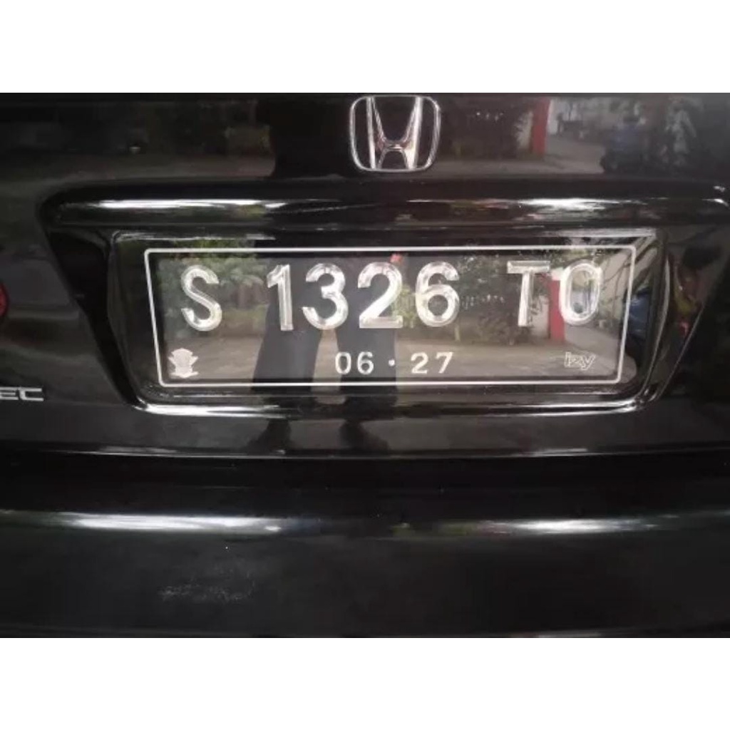 Dudukan Plat Nomor Akrilik Izy 2 led Best Quality
