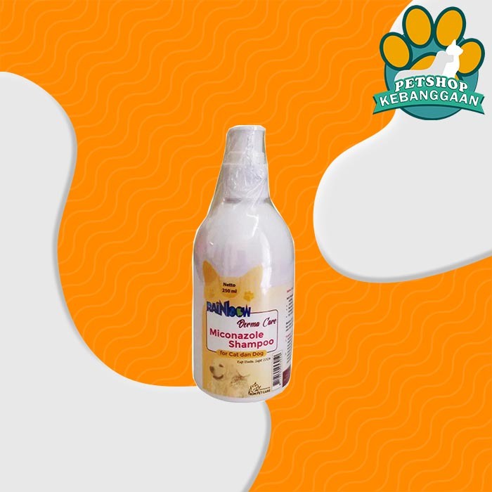 Rainbow Shampoo Kucing Cat Shampoo anti Jamur miconazole 250 ML