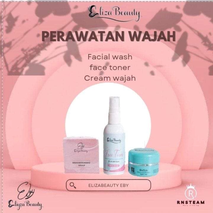 PAKET LENGKAP ELIZA BEAUTY/CREAM ELIZA BEAUTY/TONER ELIZA BEAUTY/SABUN ELIZA BEAUTY/PAKET CREAM+TONE
