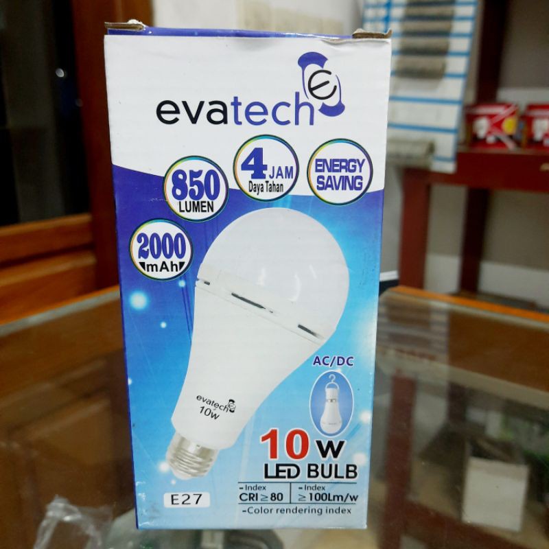 Magic Lamp Evatech / Lampu emergency Led ajaib bohlam lampu listrik 8w 10w 13w 16w
