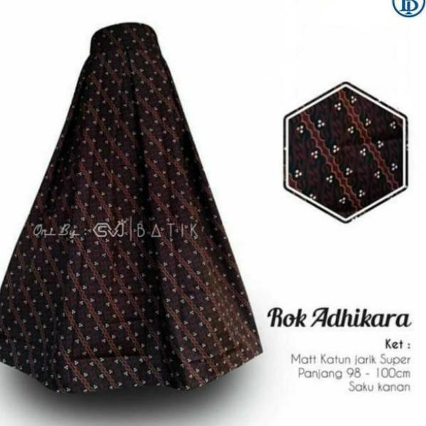 Termurah Rok Adhikara Batik Solo Fashion Wanita Rok Batik Modern Bawahan Batik Ori By SVJ
