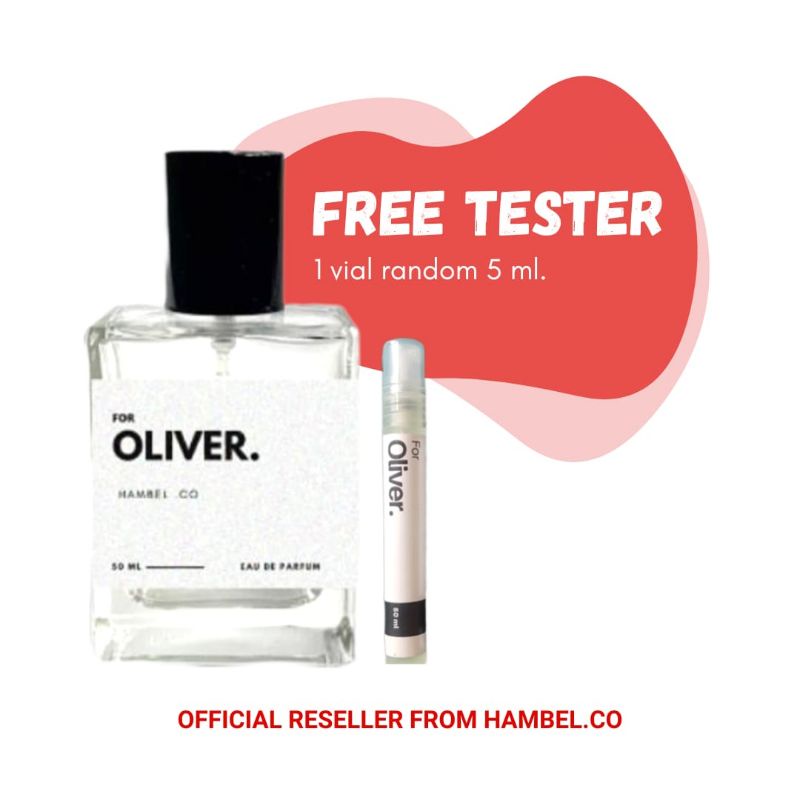 OLIVER PARFUME BY HAMBEL.CO | HAMBEL PARFUM | VANILLA & COFFE (OFFICIAL DISTRIBUTOR)