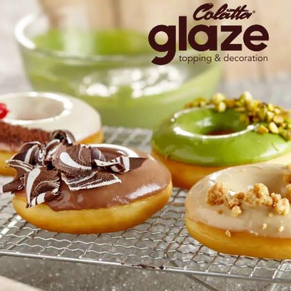 

ゑ Colatta Glaze dipping glaze topping donat 250 gram ◀