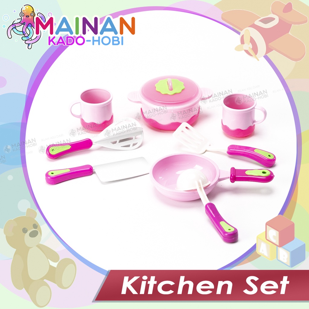 MAINAN ANAK PEREMPUAN KITCHEN SET ALAT MASAKAN DAPUR