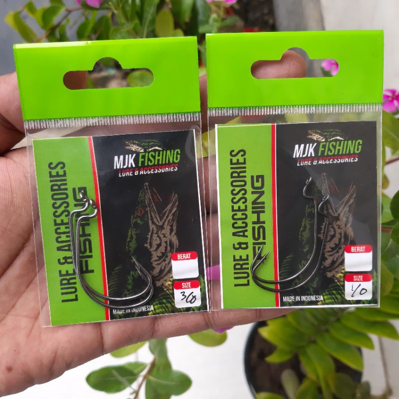 worm hook untuk soft lure