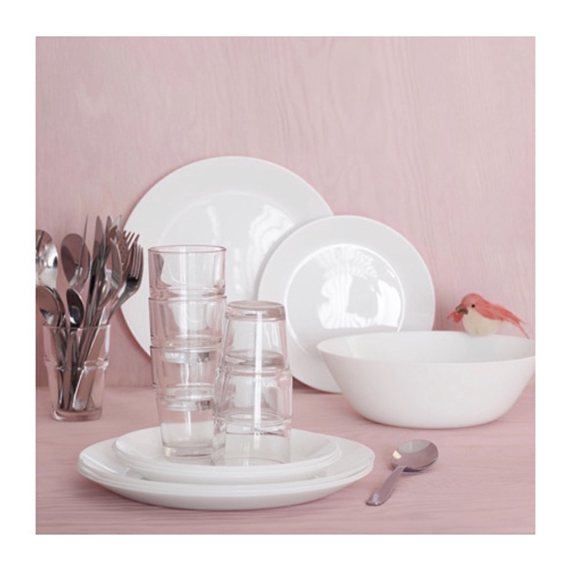 REKO GELAS KACA BENING 6PCS