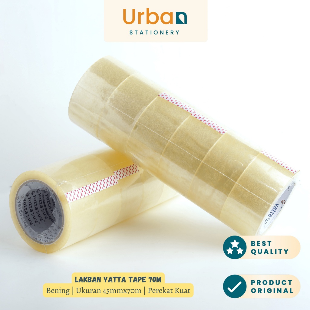Lakban Yatta Tape Bening 2Inch Yatta Bening 45mm x 70m