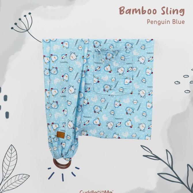 Cuddle me Bamboo Sling Gendongan Bayi Ring Sling Cuddle me
