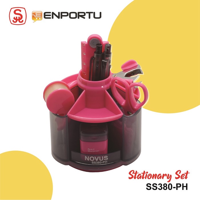 

NOVUS STATIONERY SET SS380-PH