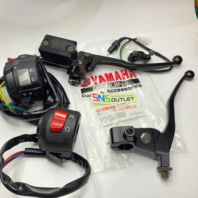 master rem atas assy vixion old plus saklar kiri kanan dudukan spion