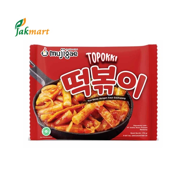 

MUJIGAE TOPOKKI 170GR