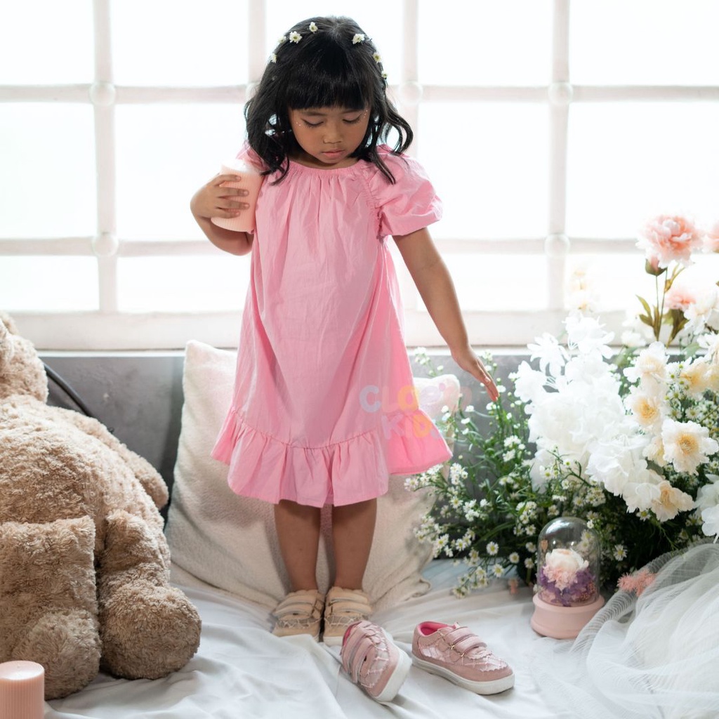 CLOEVKIDS - Dress Anak Perempuan Rose