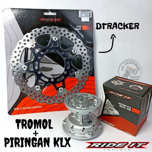 TROMOL KLX TEROMOL KLX PIRINGAN KLX 1 SET PIRINGAN TROMOL KLX Tromol Depan KLX Dtracker Hole 36 Set