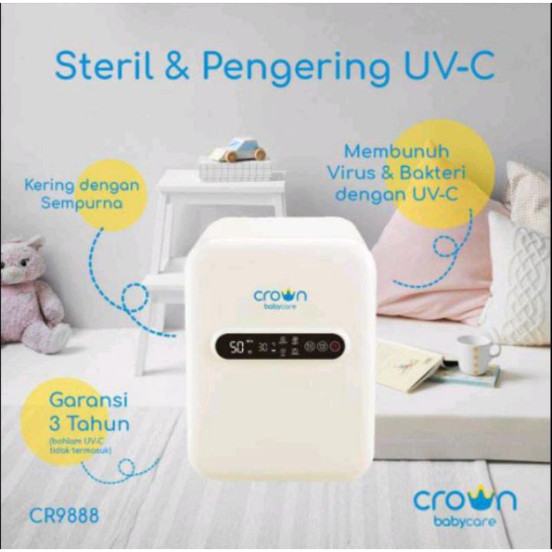 UV-C STERIL BOX WITH DRYER CROWN