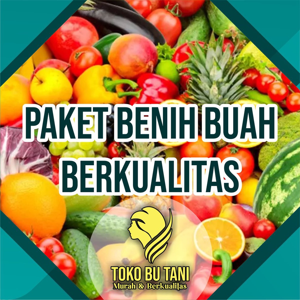 Jual Bibit Buah Benih Buah Paket Lengkap Tanaman Buah-buahan Benih ...