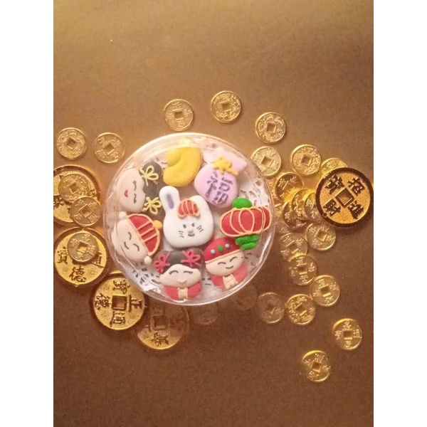 Cookies Hias Imlek 250 gram/ CNY Cookies / Kue Kering karakter Imlek 2023