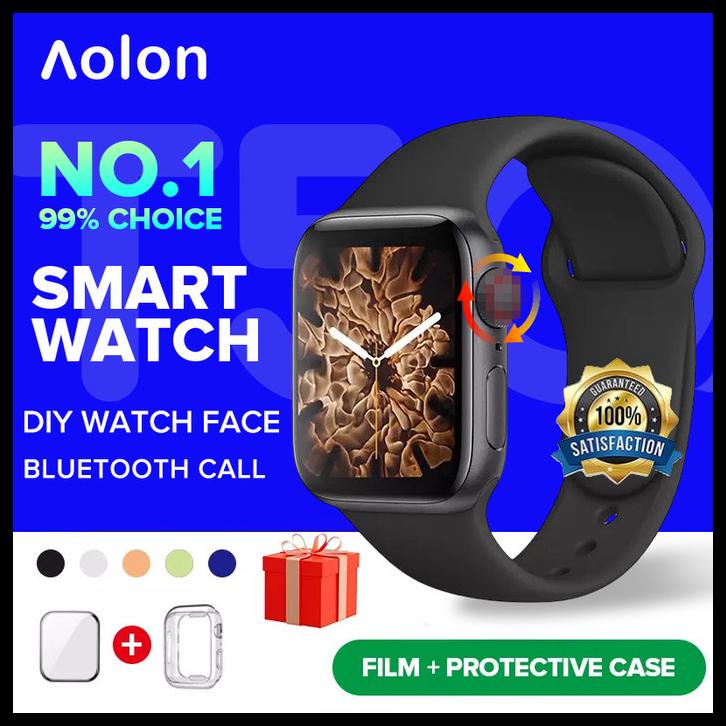 Aolon Smartwatch T500 Plus + Pro Custom Watch Face Bluetooth Call