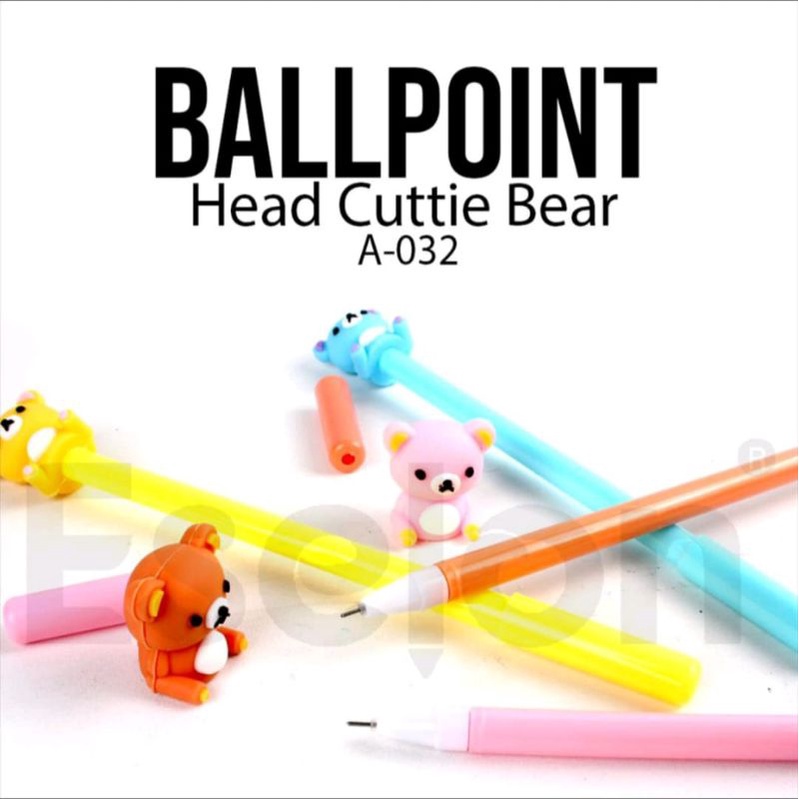 

1 pcs pulpen gel cutie bear 032