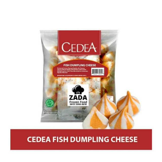 Cedea Fish Dumpling Cheese 500Gr