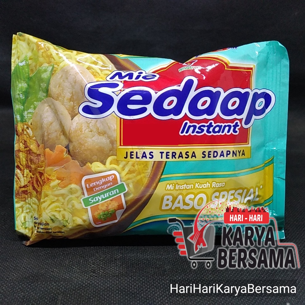 

MIE SEDAAP MIE SEDAAP BASO SPESIAL 77GR