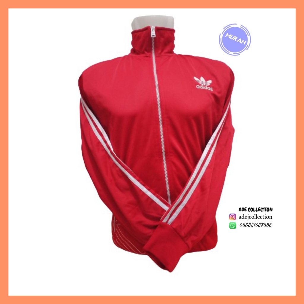 Jaket Adidas Merah KW Super