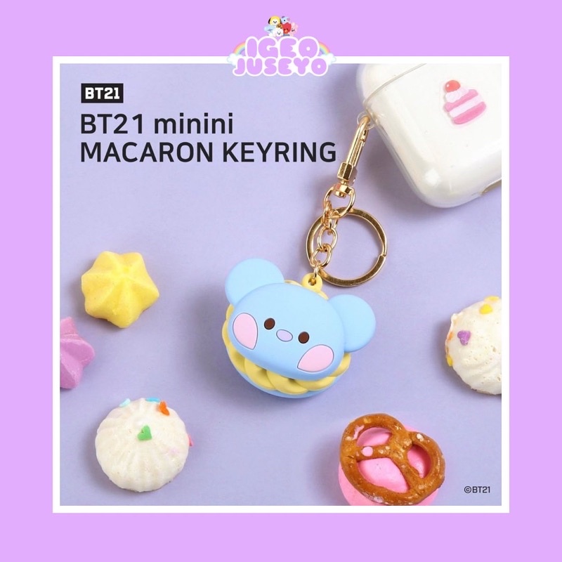 [PO] BT21 Minini Macaron Keyring