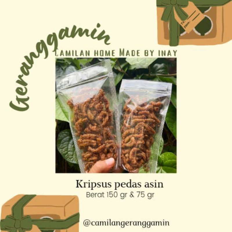 

kripsus pedas asin