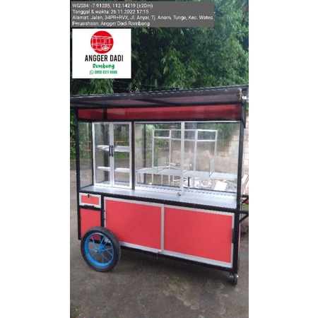 Rombong/Gerobak KFC, Gorengan