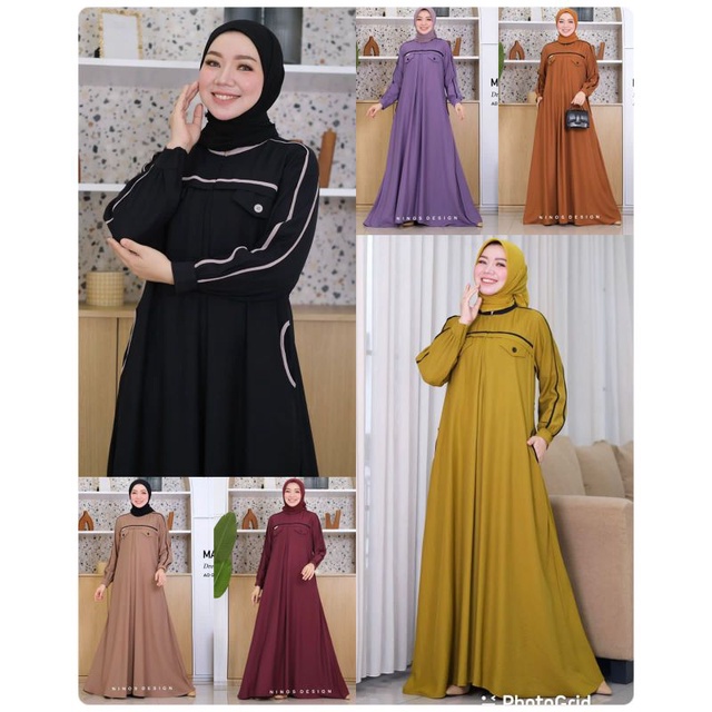 MAURA DRESS NINOS 1373 GAMIS NINOS GAMIS WANITA NINOS ORIGINAL