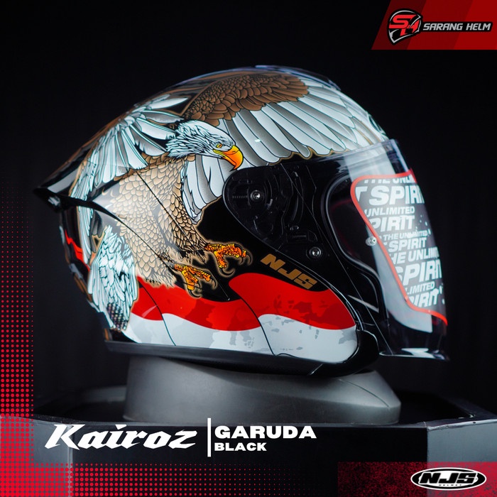 Helm Njs Kairoz Dv Garuda