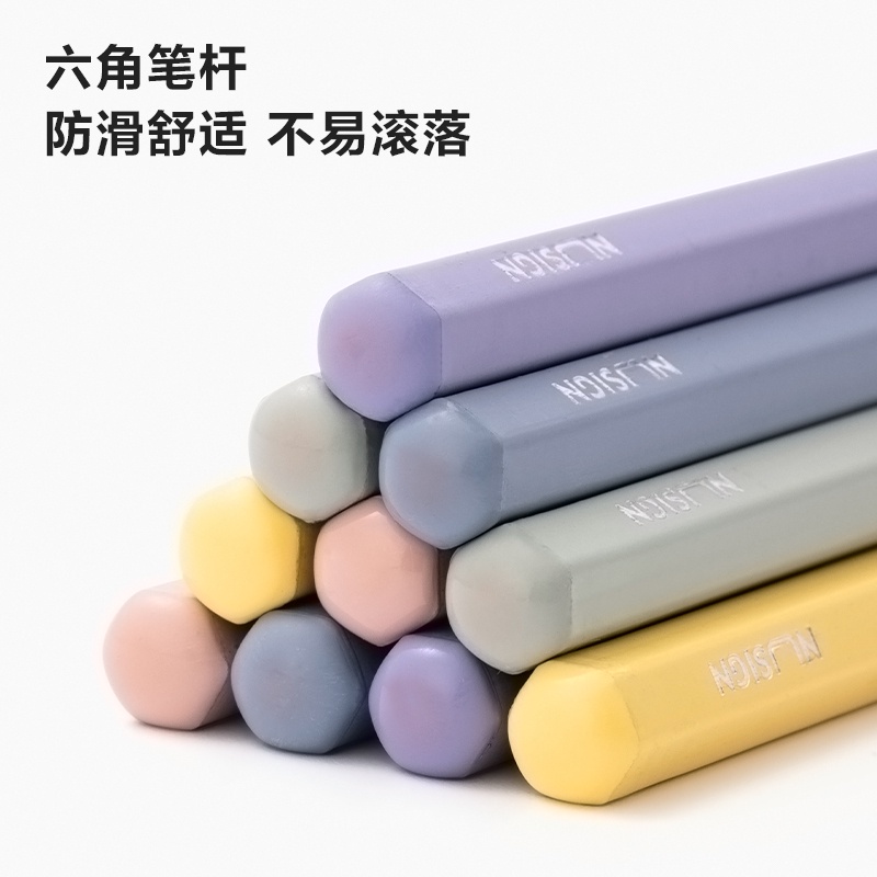 Nusign Graphite Pencil / Pensil 2B Warna Lucu Non Toxic NS724