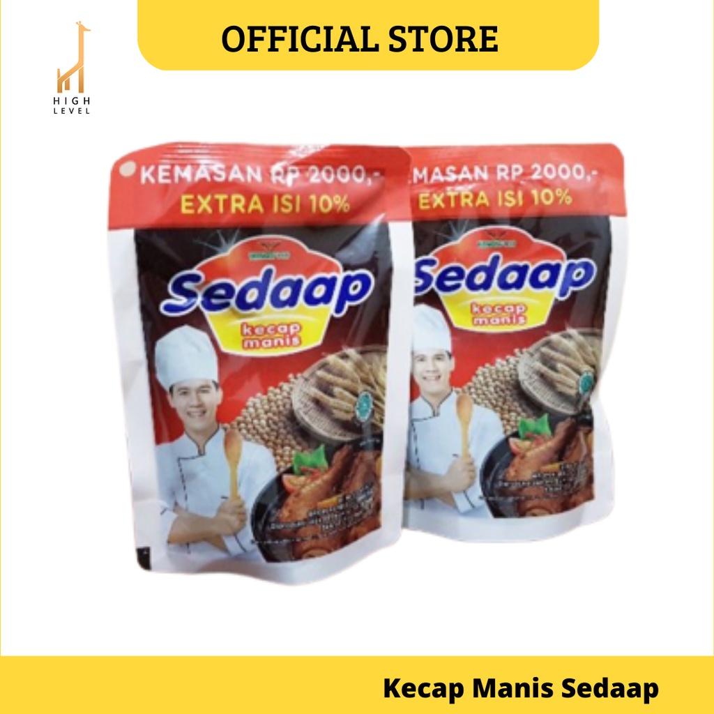 

Kecap Manis Sedaap Kemasan Ekonomis 63 + 6 ml